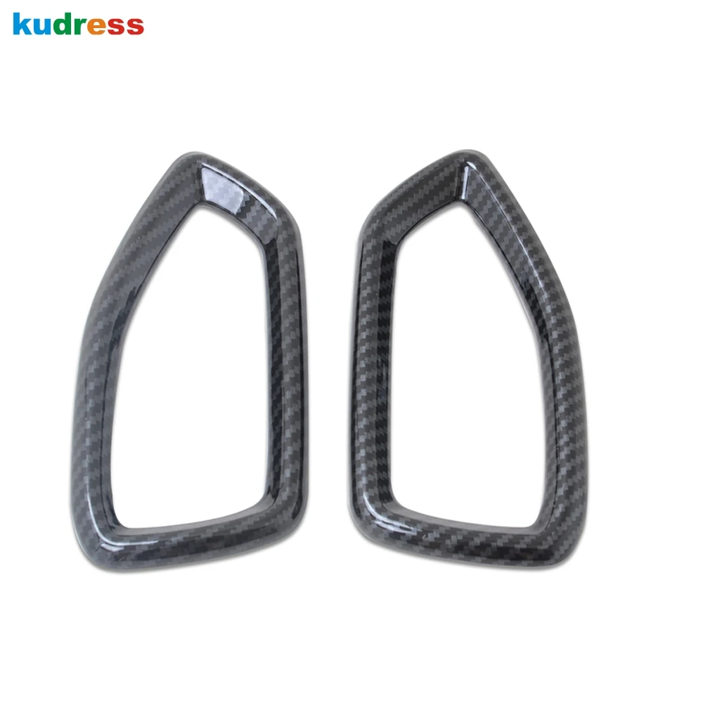 

For Hyundai Santa Fe 2019 2020 Plastic air conditioning vent AC outlet decorative frame cover trim car accessories