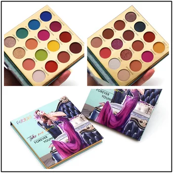 

Beauty Glazed Eye Shadow Palette 16 Color Pearly Mashed Potato Shimmer Matte Sexy Lady Makeup Eyeshadow Palette