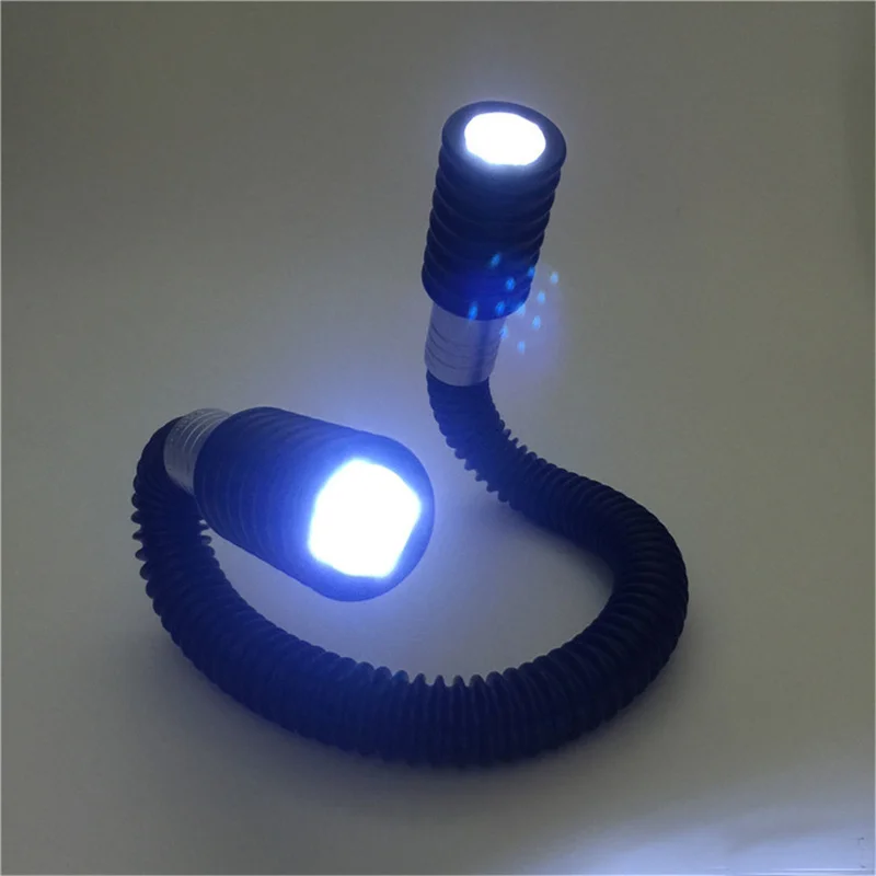 

Flexible 24LEDs Flexible Neck Hug Light Book Reading Knitting Hands Free Light Adjustable Night Lamp Flashlight Indoor Lighting