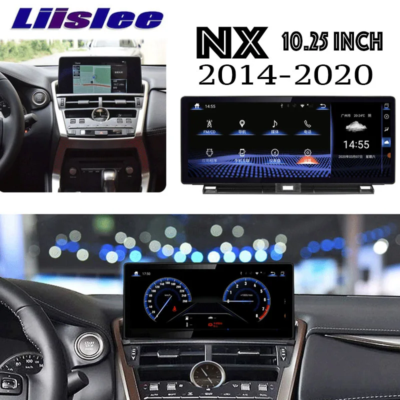 

Для Lexus NX AZ10 300h 200t 2015-2020 Liislee автомобильный мультимедийный плеер NAVI Стерео радио карты GPS навигация
