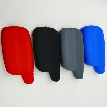 

Silicone Key Case Keychain Protector Cover For Pantera SLK 600 625 650RS 675RS 300 400 868 Two Way Car Alarm LCD Remote Control