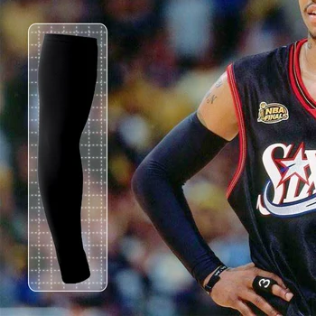 

Outdoor 2pc Anti-collision Lengthen Arm Sleeve Arm Guard Sports Elbow Warmers Pad Brace long running sunscreen cool sports