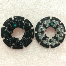 Невидимые 940nm 24 шт. светодиоды 5 мм Инфракрасные ИК лампы доска световая панель для CCTV AHD TVI 1080P Wifi 50 Камера 60 градусов cctv части