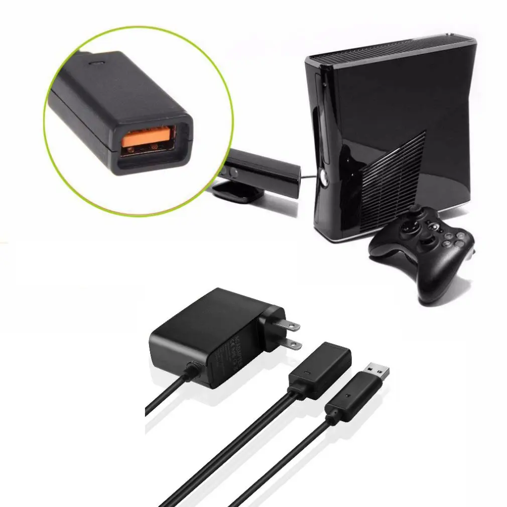 FW1S ЕС USB AC адаптер питания для xbox 360 для xbox 360 Kinect сенсор