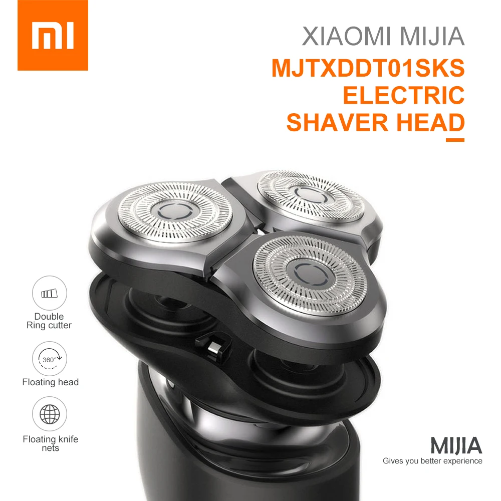 Mijia MJTXDDT01SKS электробритва водостойкая головка с двойным кольцом резак лезвием
