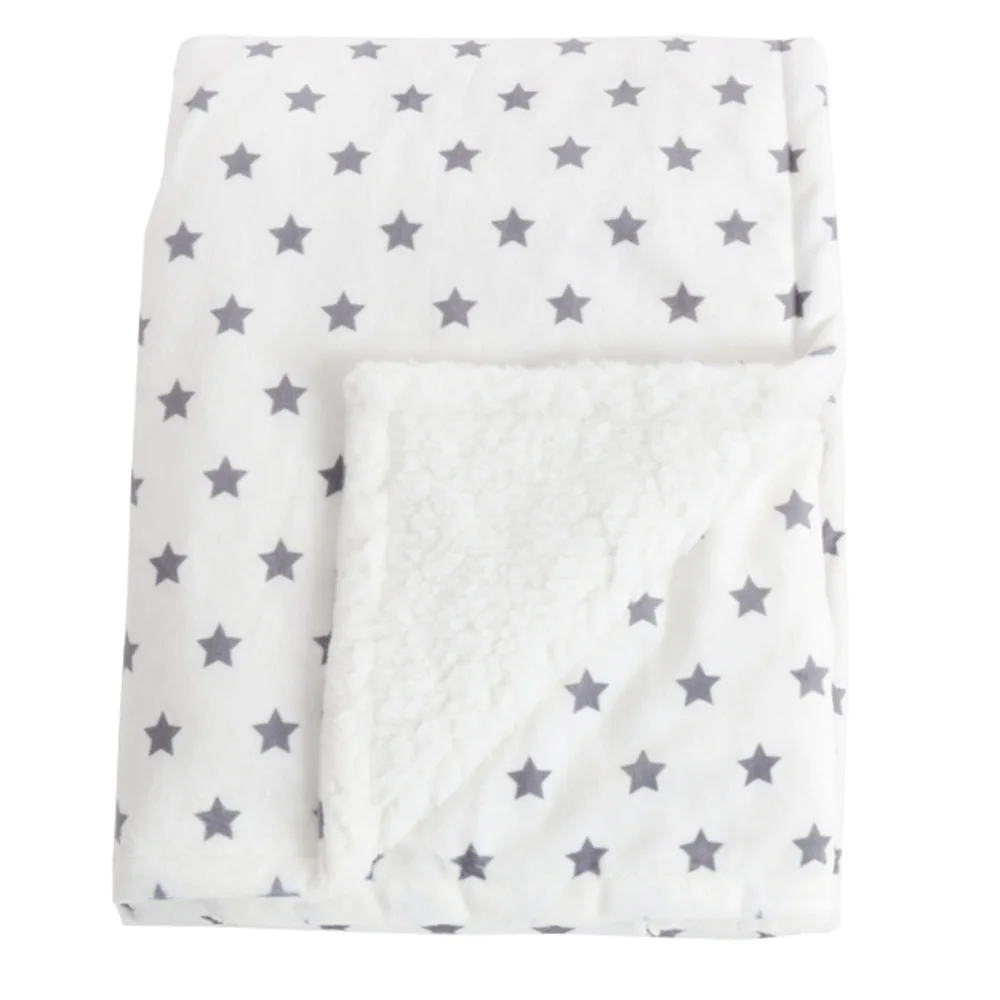 

Baby Blanket & Swaddling Newborn Thermal printing Fleece Blanket Solid Bedding Set blanket baby months minky blanket