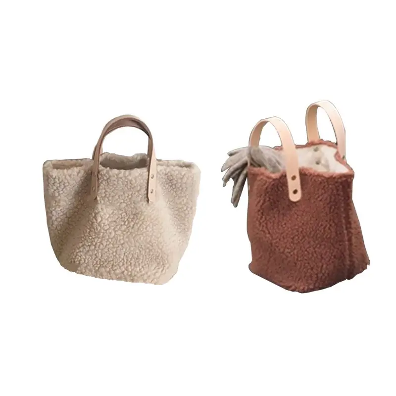 

Fashion Simple Large Capacity Girls Women Shoulder Bag Handbag for Autumn and Winter