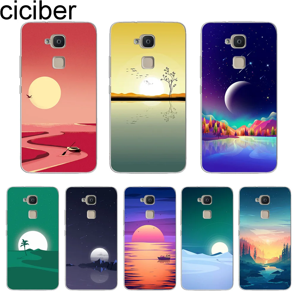 Чехол ciciber Sunset для BQ Aquaris X2 X Pro V VS U U2 Lite Plus чехол телефона E5s M5 M5.5 M4.5 X5 Мягкий