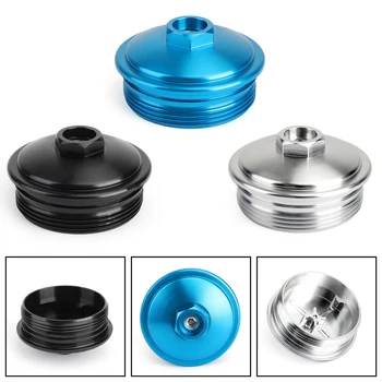 

Areyourshop New 6.0L Powerstroke - Billet Aluminum Fuel Filter Cap / Tool For FORD Fuel Filter Cap Car-Styling Accessories Parts