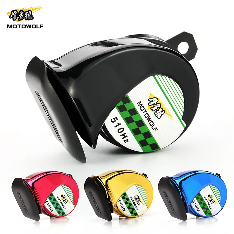 

Motowolf Modified Accessories Car E-Bike Power Car 12v Snail Trebel Loudspeaker (5 Set from)