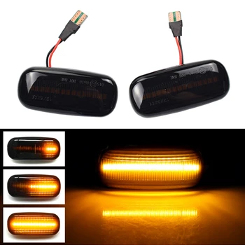 

2Pcs LED Dynamic Turn Signal Side Marker Light Sequential Blinker For Audi A3 S3 8P A4 S4 RS4 B6 B7 B8 A6 S6 RS6 C5 C7