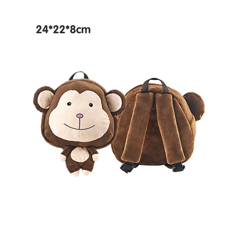MOTOHOOD Cute Cartoon Kids Plush Backpack Toy School Bag Children's Gifts Kindergarten Boy Girl Baby Student Bags Backpack (5)