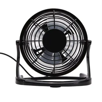 

Portable 4-Inch USB Cooling Fan Small 4 Blades Desk USB Cooler Super Mute Silent Mini USB Fan For PC / Laptop / Notebook