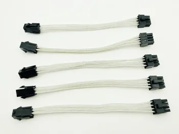 

5PCS 8Pin to 4Pin Power Cable Adapter 8P Male 4Pin Female CPU to Motherboard Power Supply Cable for PC Computer BTC Miner Mining