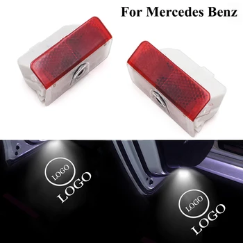 

Car Door Light LED Welcome Lights Laser Projector Ghost Shadow Lamp Fits for Mercedes Benz GLK X204 A B Class W168 W169 W245