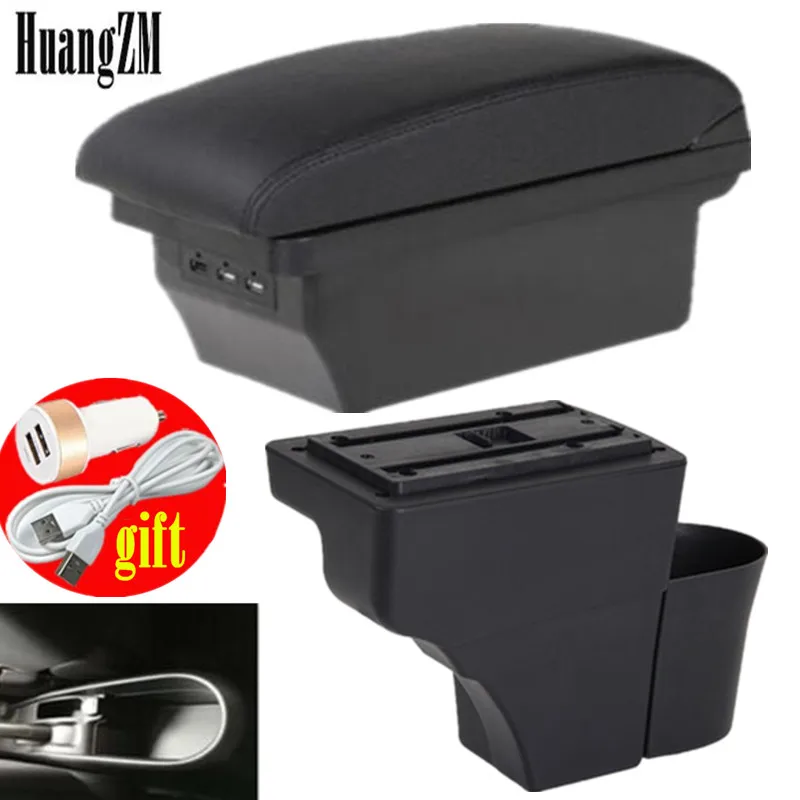 For Nissan Note Armrests Central Storage Box Car Armrest Box