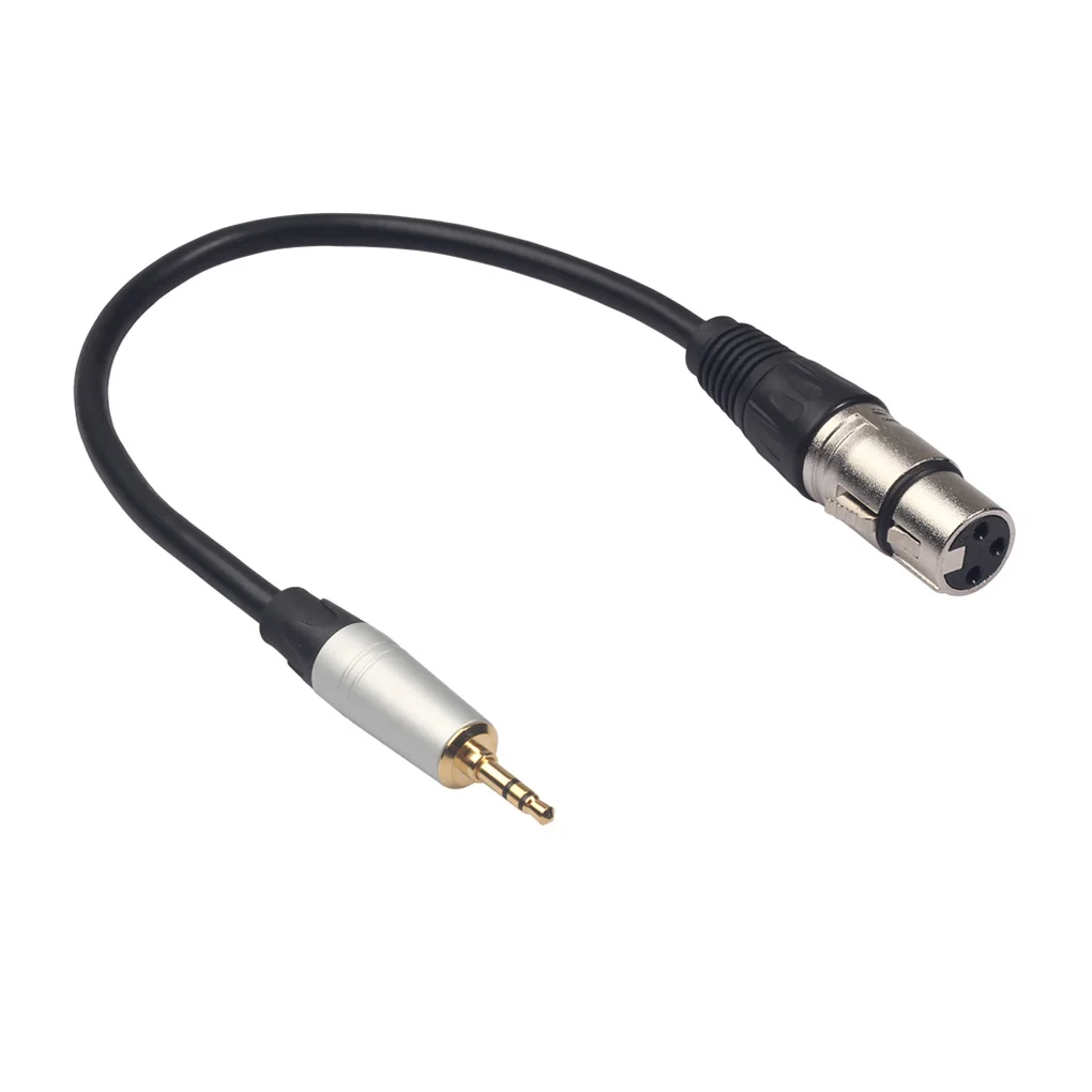 

3.5mm Jack to XLR Female Cable Male to Female Audio Cable Microphones Speakers Sound Consoles Amplifier