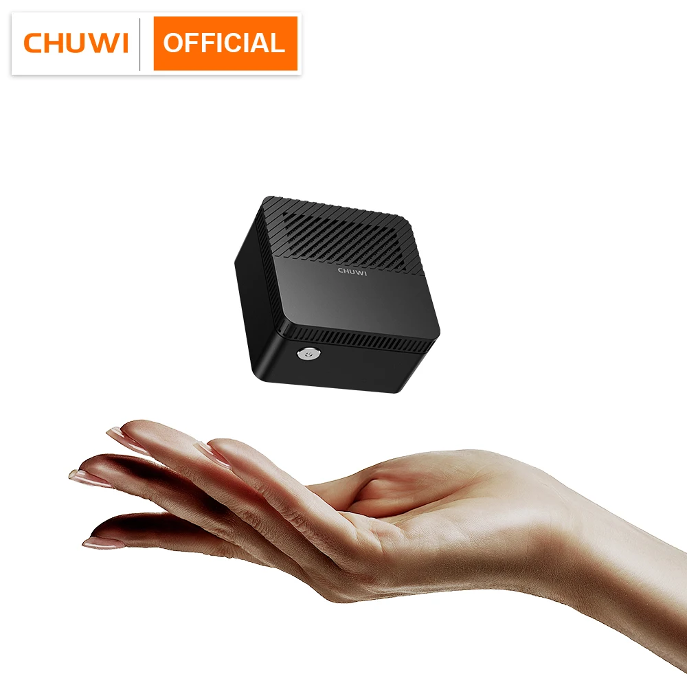 Ofertas Especiales Mini PC CHUWI LarkBox 4K ultraligero, Intel Celeron J4115, 6GB RAM, 128GB eMMC (ampliable con MicroSD), UHD Graphics 600, Windows 10, VESA 85Z1DAnkb