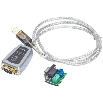 

DTECH 6 Feet USB to RS422 RS485 Serial Port Converter Adapter Cable with FTDI Chip Supports Windows 10 8 7 XP Mac