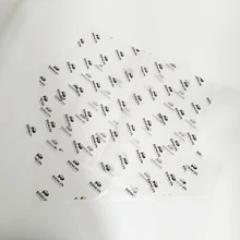 Пользовательский дизайн логотипа пищевой жиронепроницаемый бургер оберточная вощеная бумага