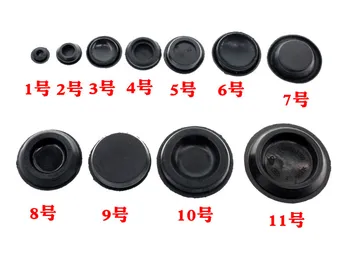 

Car side bottom chassis door rubber water - proof and anti - rust blocking plug cap.