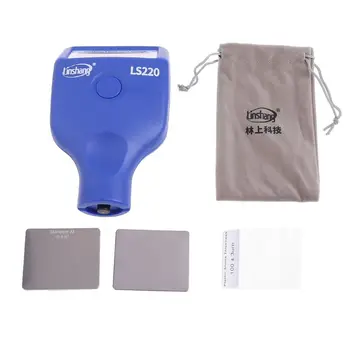 

Paint Coating Thickness Tester 0-2000μm 0.1μm Fe NFe Probe Gauge LS220 for Auto Car