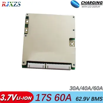 

BMS 17S 60A/40A/30A li-ion 62.9V BMS PCM battery protection board bms pcm for electric bike battery cell pack