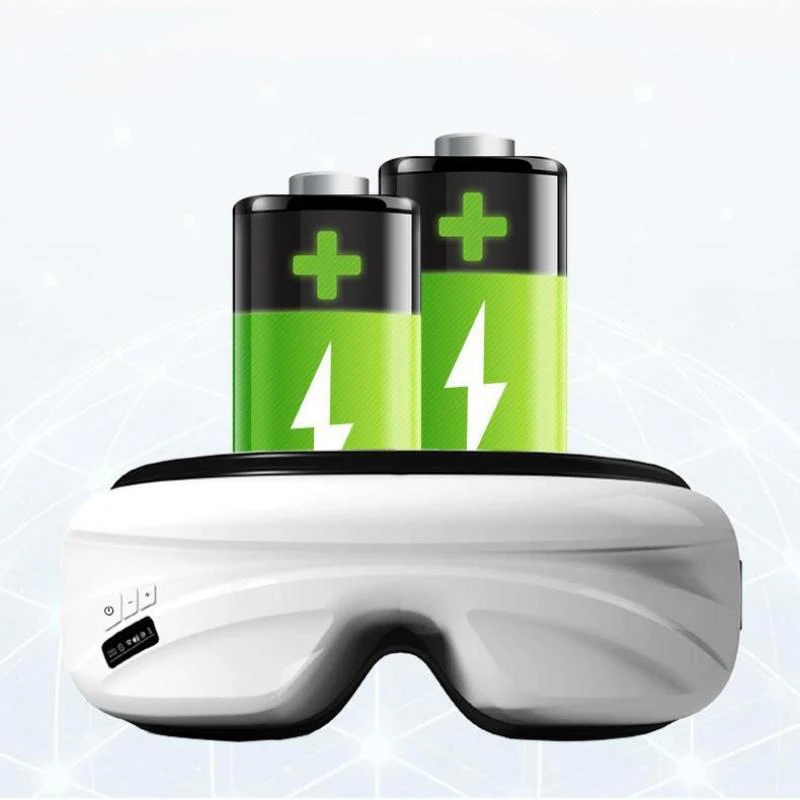  Electric Wireless Music Eye Massager Smart Compression heated Vibration Acupoints Massage Glasses R - 4000442010101