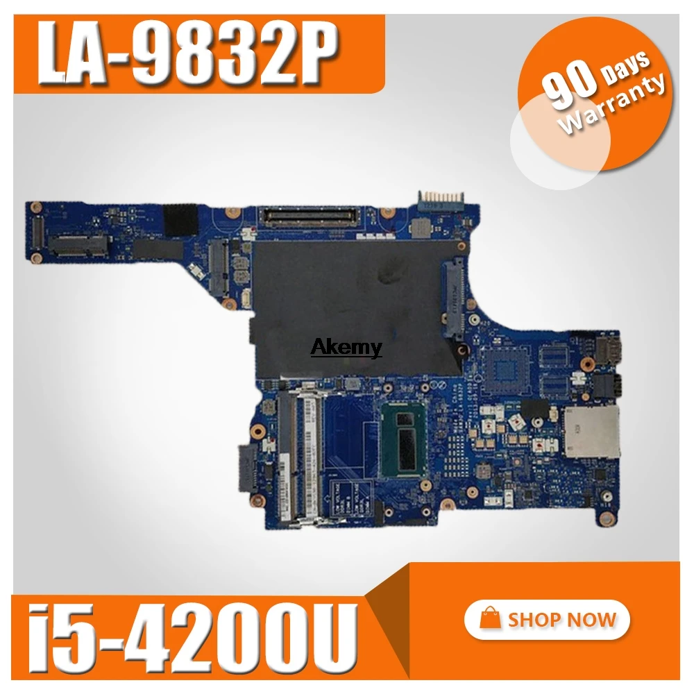

New For Dell Latitude E5440 Laptop Motherboard With I5-4200U DDR3L CN-0TJ6JG 0TJ6JG TJ6JG LA-9832P 100% working