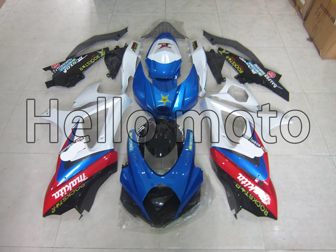 НОВЫЕ комплекты обтекателей для литья под давлением ABS подходят SUZUKI GSXR1000 2007 2008