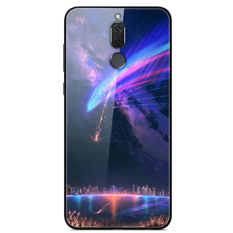 Для huawei mate 10 Lite чехол для телефона, закаленное стекло, жесткие чехлы для huawei Nova 2i чехол mate 10 Lite 10 Lite Nova2i, мягкий бампер