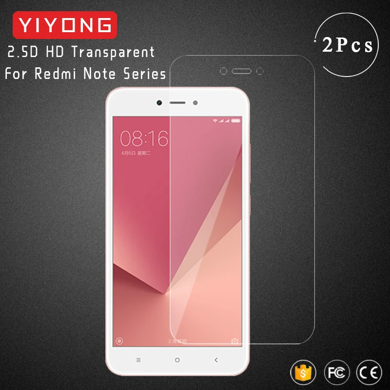YIYONG 2.5D HD Стекло для Xiaomi Redmi Note 5 5A 6 Pro Закаленное стекло Защитная пленка экрана Xiomi 3