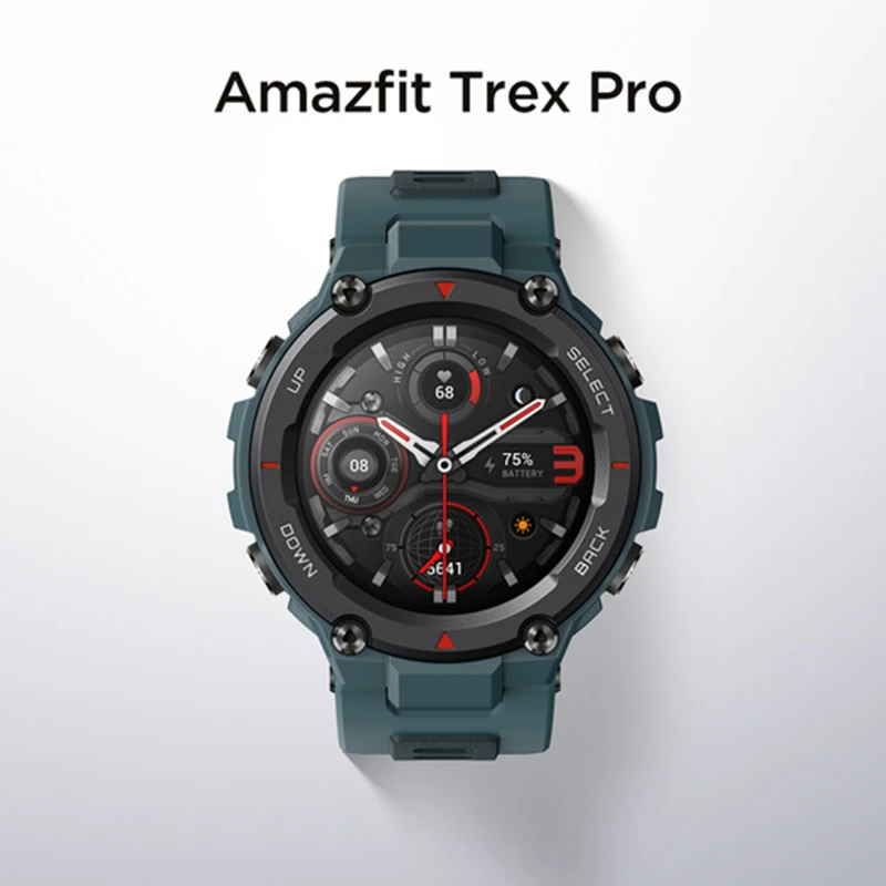 Amazfit T-rex Trex Pro T Rex GPS Outdoor Smartwatch Waterproof 18-day Battery Life 390mAh Smart Watch For Android iOS Phone