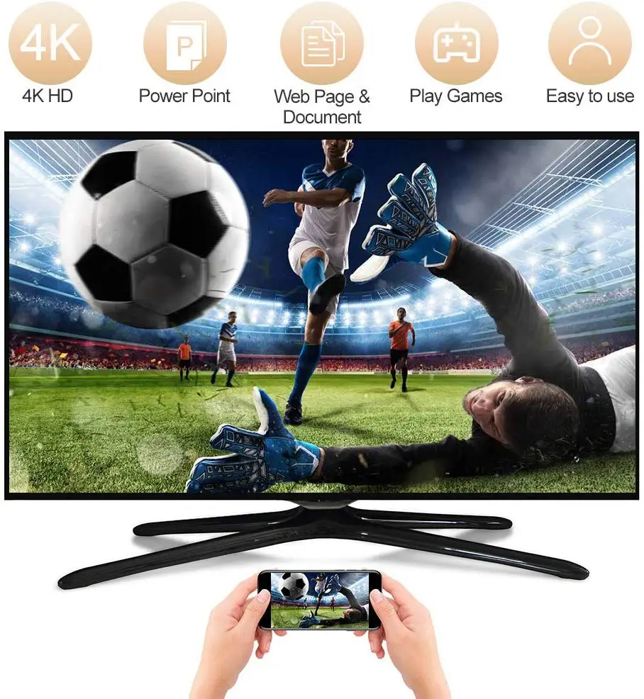 Mirascreen G5 Plus 2 4G 5G 4K TV stick беспроводной HDMI Dongle Miracast Airplay приемник Wifi для Google chromcast