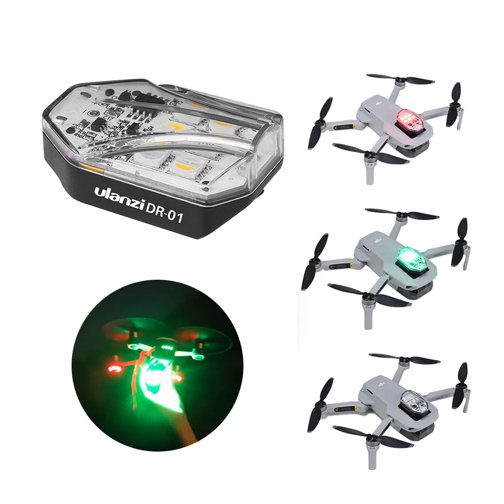 Limited Offer for  Night Flight Visible RGB Warning Head Light LED for Dji Mavic Mini 2 Pro Zoom Air Spark Phantom 4Dr