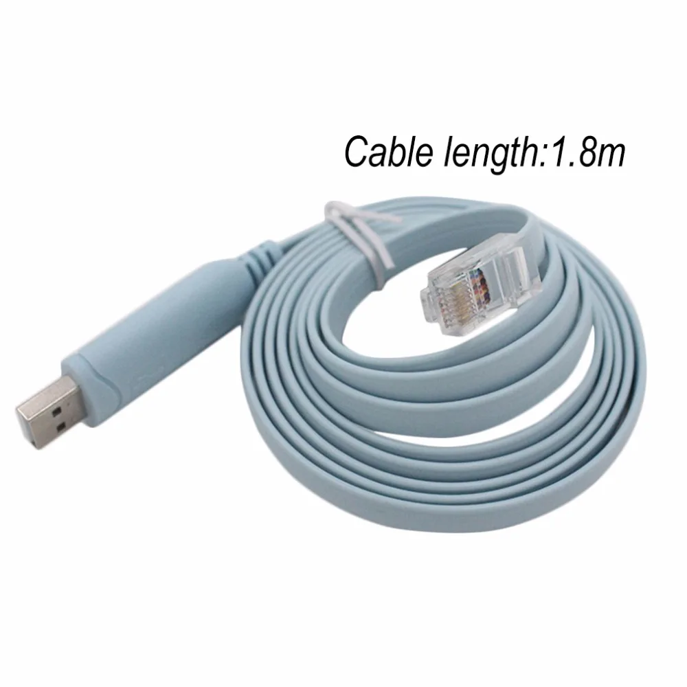 Кабель длиной 1 8 м USB к RJ45 консоль последовательный консольный кабель экспресс