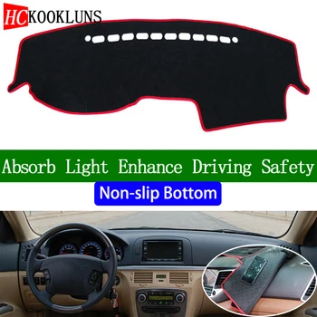 

For Hyundai Sonata Ef 2005 2006 Non-slip Bottom Dashboard Cover Car Decals Car Stickers Interior Car Accessories