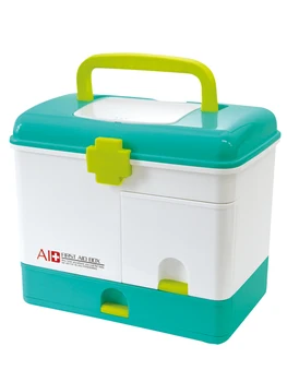 

Domestic Large Capacity Medicine Cabinet Multilayer High-capacity Drugs To Receive A First Aid Kit Portable Family Medicine Box