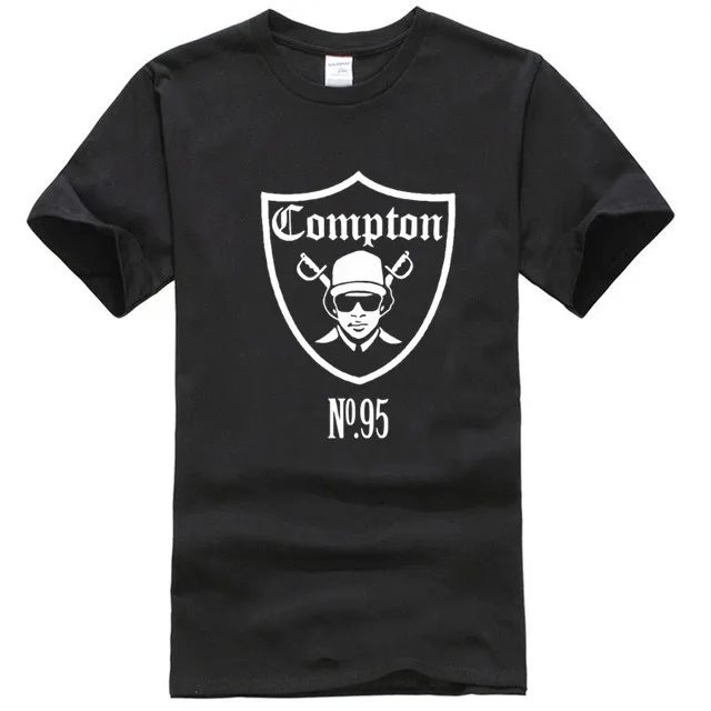 

EAZY E ICONIC HIP HOP NWA BADGE T SHIRT VARIOUS COLOURS