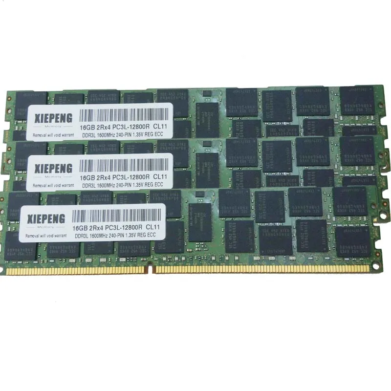 Серверная память 16 Гб DDR3 1600 PC3 12800 Registered ECC Оперативная память 8 ГБ 1600 МГц 12800R для IBM x3500 M4 x3300 M4 x3650 M4 iDataPlex dx360