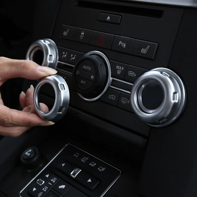 Хромированные ручки для регулировки громкости и кондиционера Land Rover Discovery 4 LR4 Range