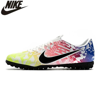 

Nike Mercurial Vapor 13 Academy TF Soccer Boots Sneakers Men Soccer Cleats Turf Shoes Boots Low Tacos De Futbol Football Shoes