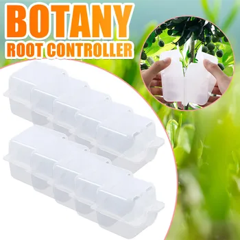 

5/10 PCS Plant Rooting Device High Pressure Propagation Box Grafting Growing Box Breeding Case REUSABLE NO DAMAGE