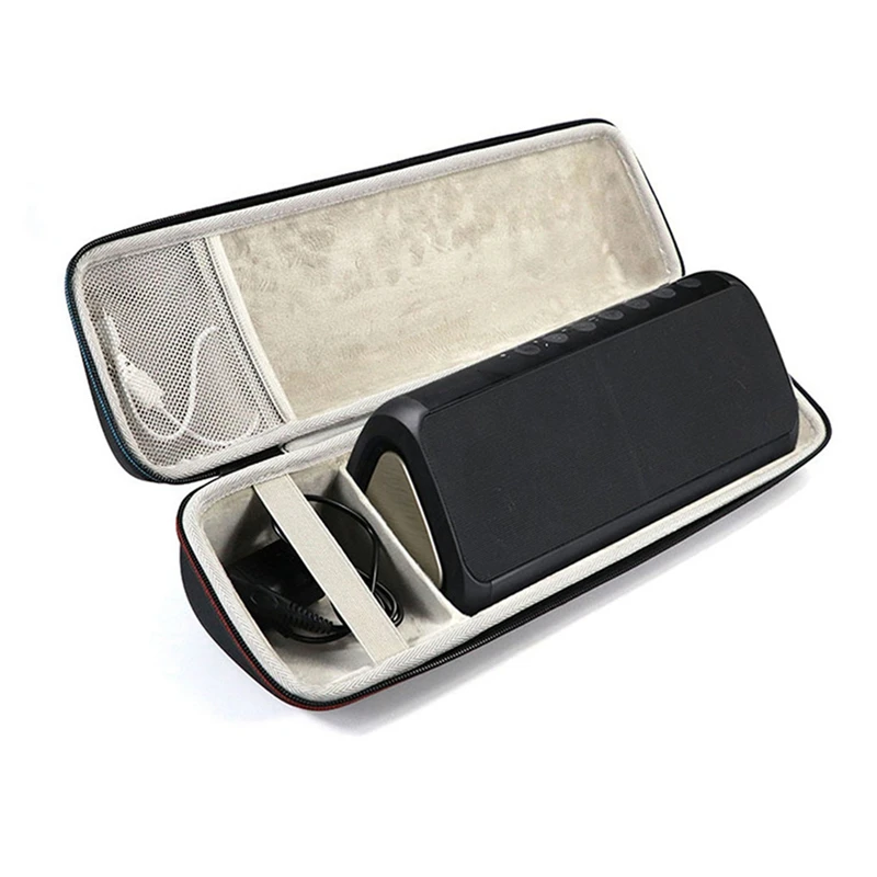 Portable Wireless Large Bluetooth Speaker EVA Storage Case Cover Carrying Bag for OontZ Angle 3XL with Mesh Pocket