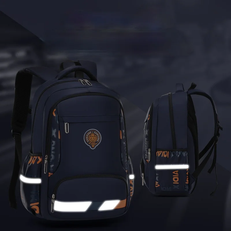 Waterproof Children School Bags For Boys Kids Backpack Primary Orthopedic School Backpack Schoolbag Book Bag Mochila Infantil 3