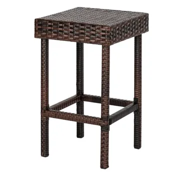 

Bar Stool-Table and Chair Set of 5 Brown Gradient Bar Stool