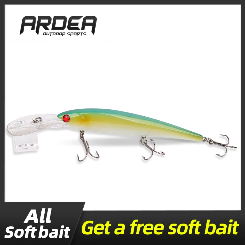 

ARDEA fishing lure floating lure 120mm 20g fishing bait lure deep diving fishing lure minnow lure pike lure trolling lure