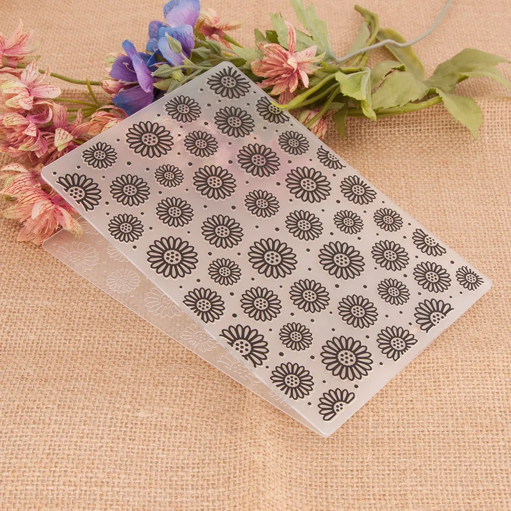 KSCRAFT Sunflowers Embossing Folders for DIY Scrapbooking Paper Craft