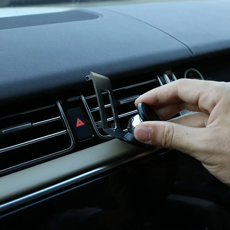 

For Land Rover Range Rover Vogue 17-20 Car Air Vent Mobile Phone Holder Magnetic Car Phone Holder Car Accessories (Without LoGo)