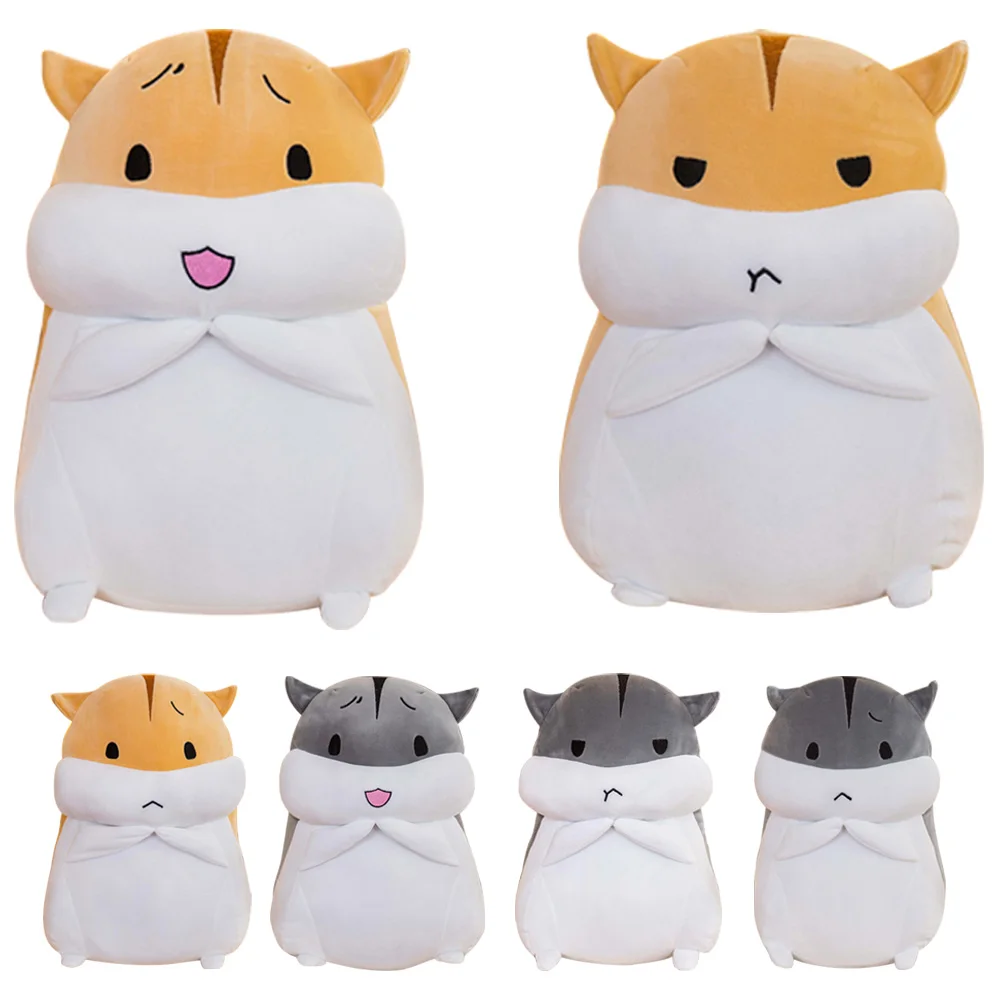 

40cm Lovely Hamster Plush Doll Stuffed Cartoon Animal Soft Pillow Birthday Christmas Gifts Cute Toys for Children Kids